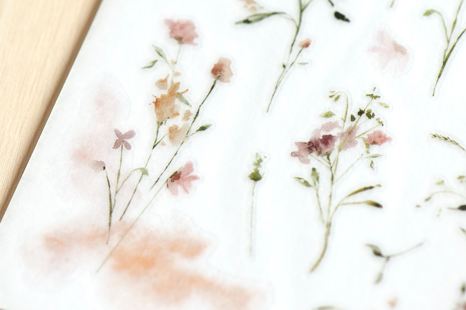 MU Print-On Transfer Stickers 222 - Watercolor