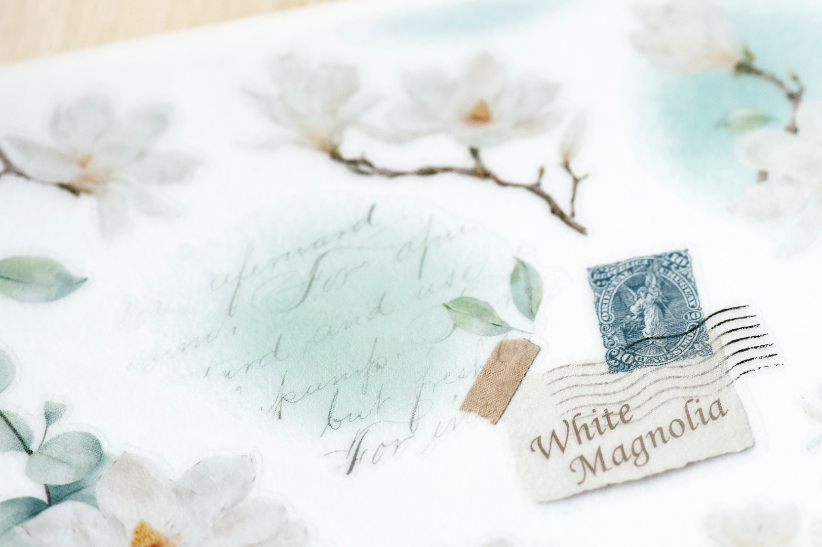 MU Print-On Transfer Stickers 223 - Magnolia