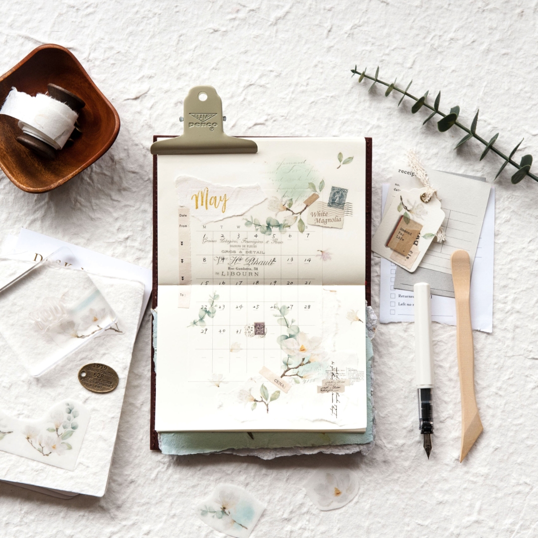 MU Print-On Transfer Stickers 223 - Magnolia