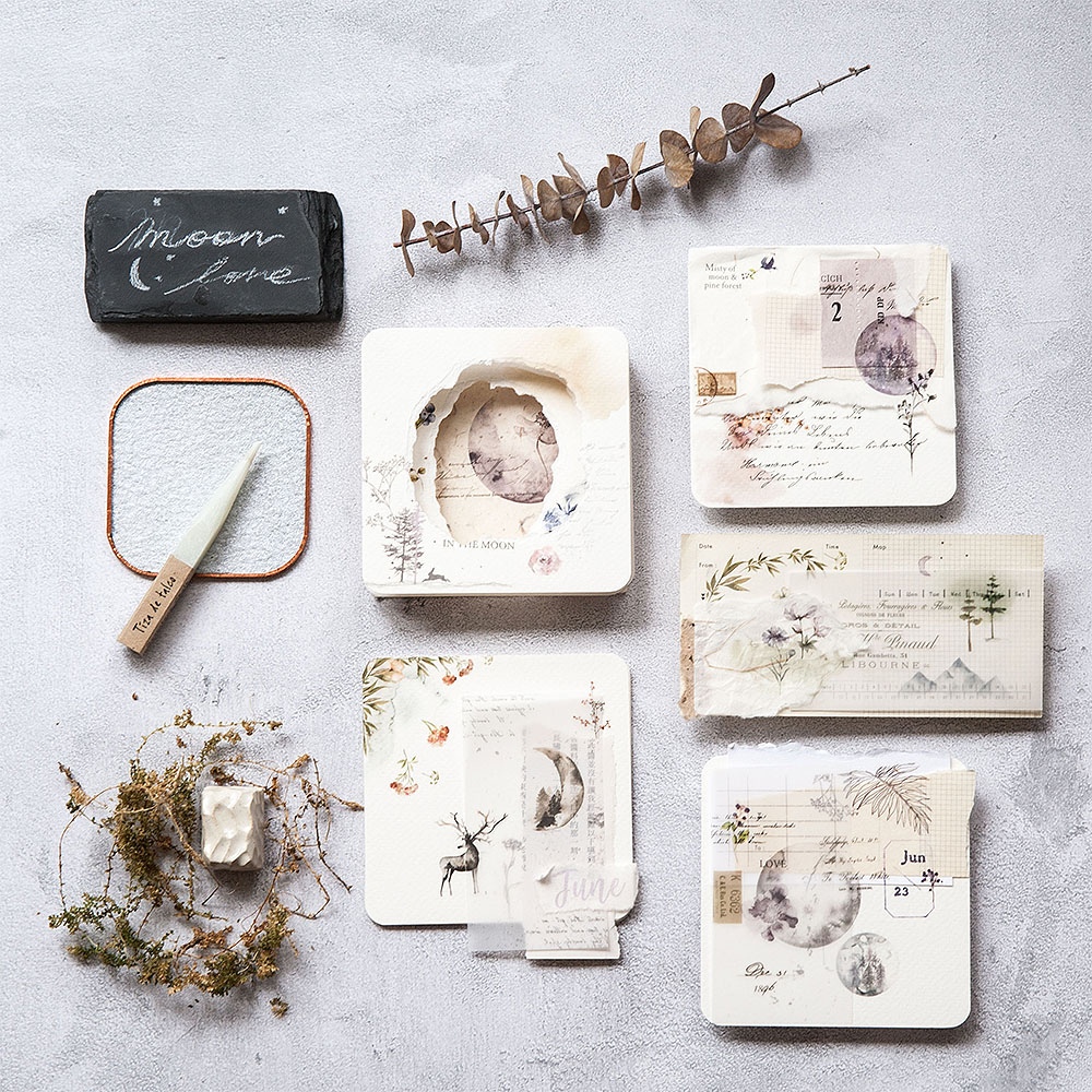 MU Print-On Transfer Stickers 226 - Misty Pineforest