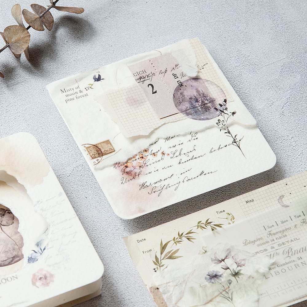 MU Print-On Transfer Stickers 226 - Misty Pineforest