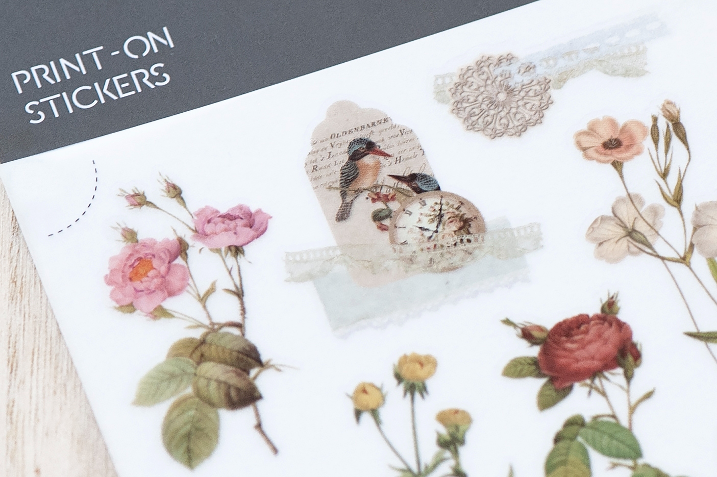 MU Print-On Transfer Stickers 231 - Vintage Tags 04