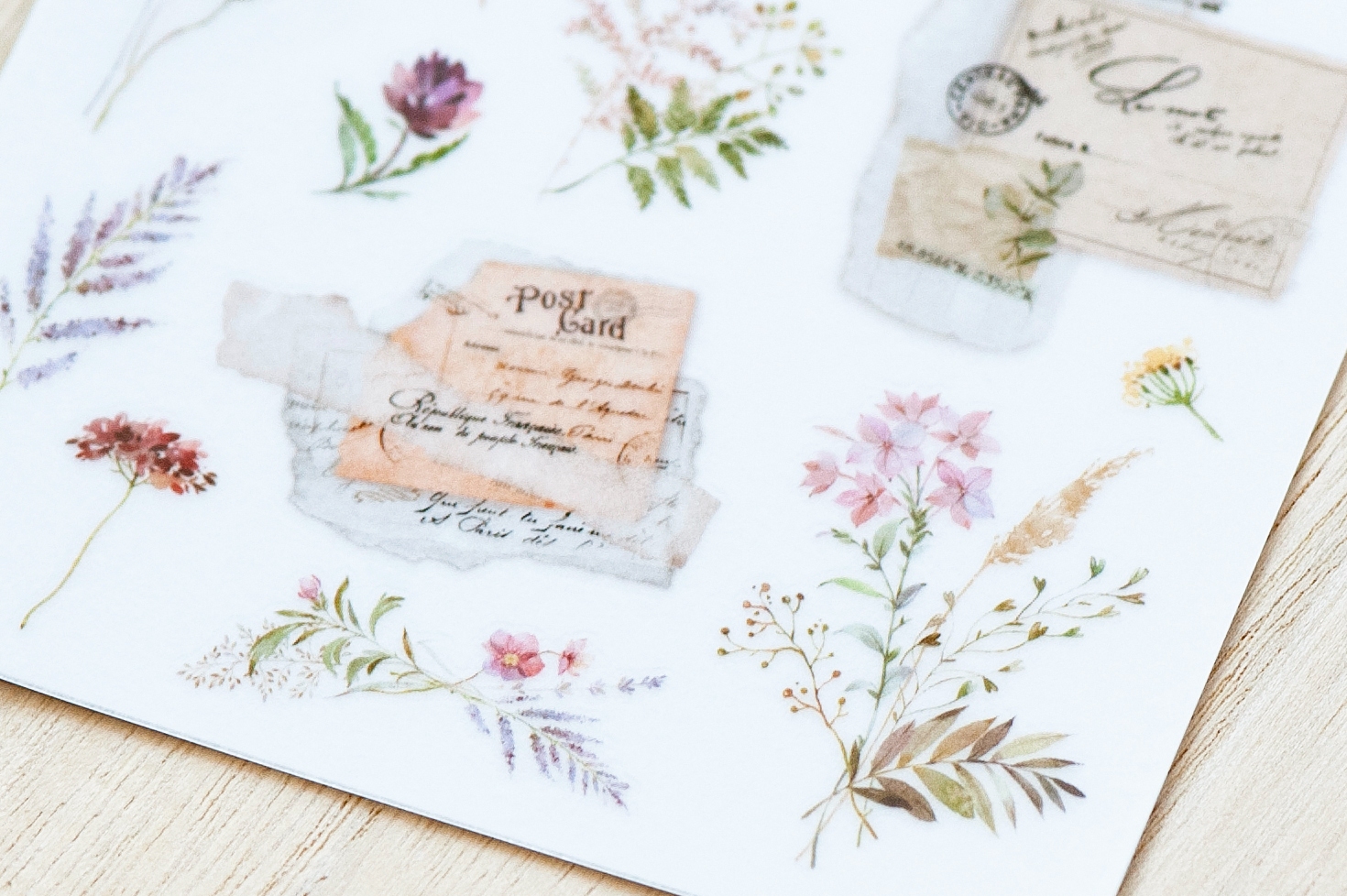 MU Print-On Transfer Stickers 235 - Collage