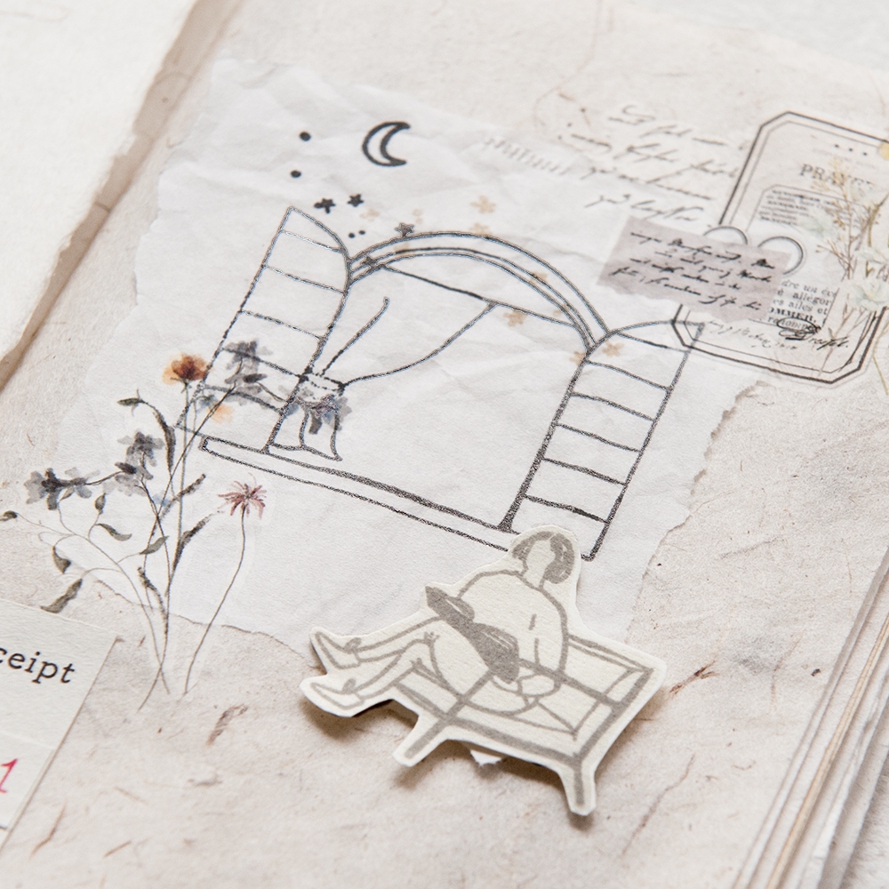 MU Clear Stamp Set Story 001 - There Are Stars Tonight