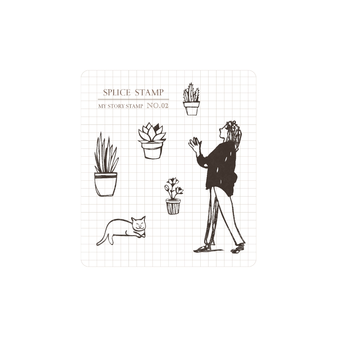 MU Clear Stamp Set Story 002 - Hygge