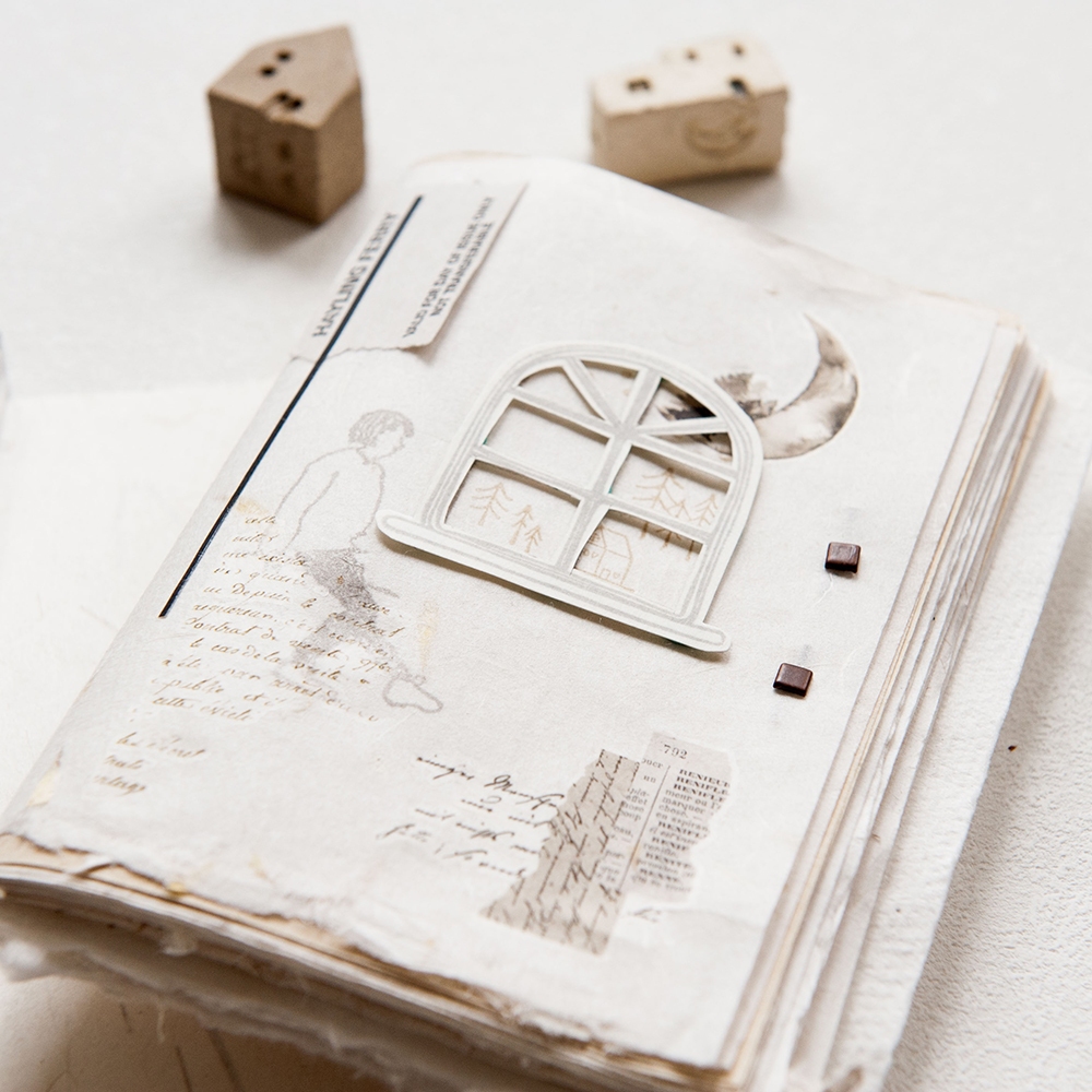 MU Clear Stamp Set Story 003 - Snow Scene By The Window