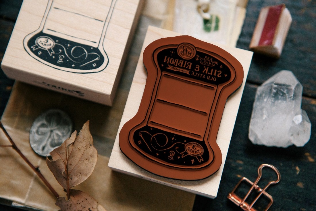 Pre-Order OURS Rubber Stamp - Thread Card