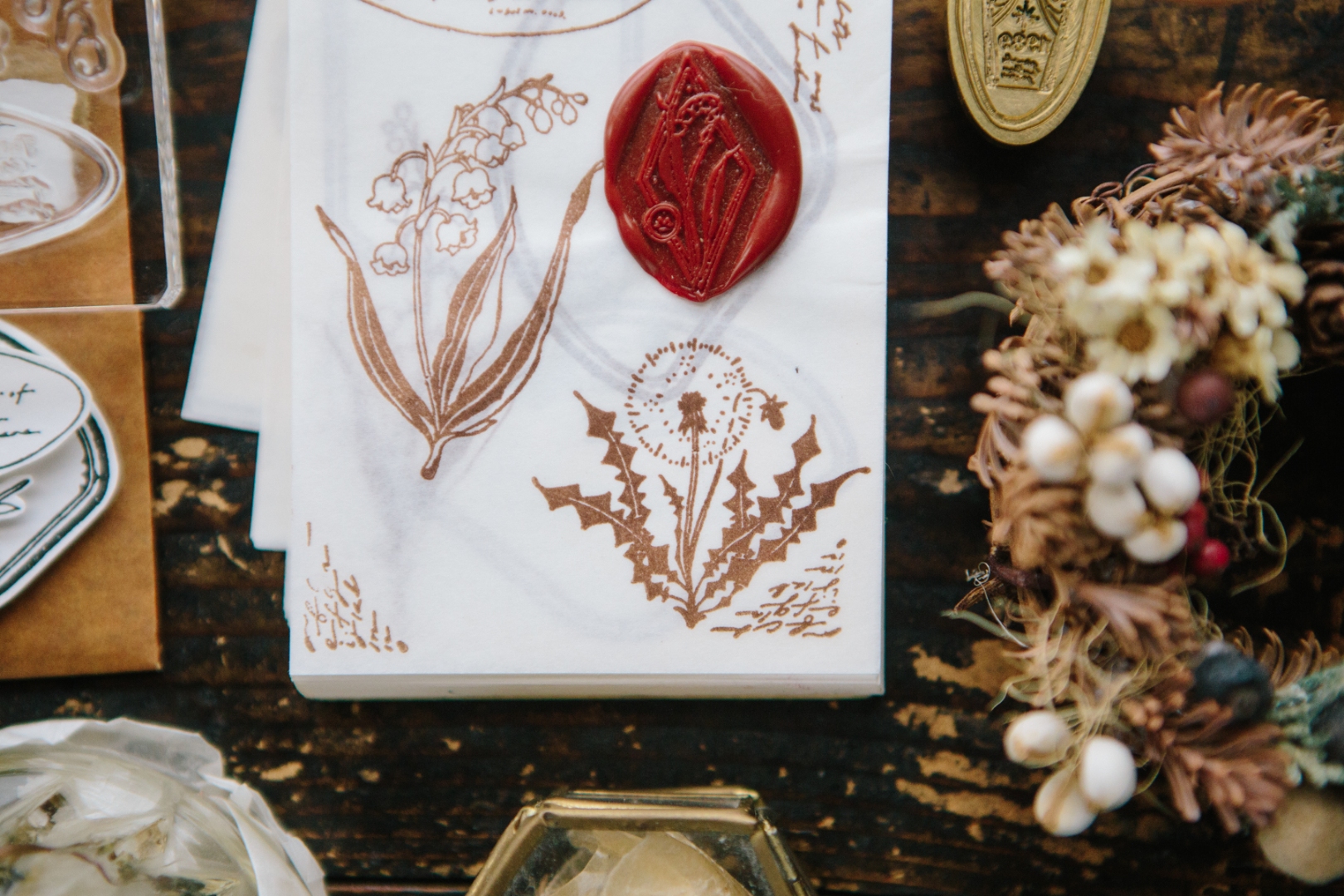 OURS De Fleur Clear Stamp Sheet