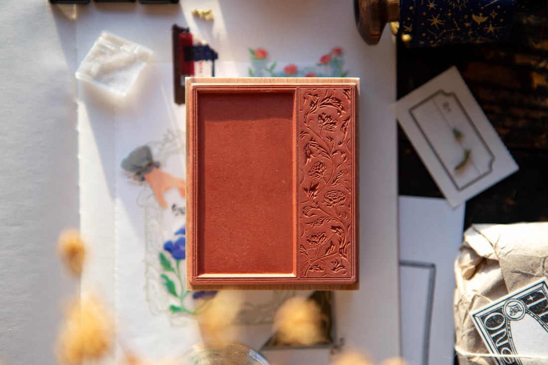 OURS Rubber Stamp - Flower Frame A