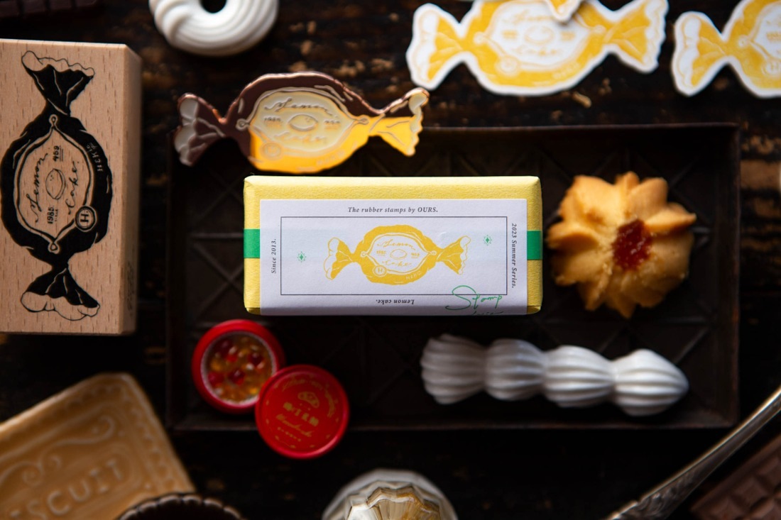 OURS Rubber Stamp - New Lemon Cake