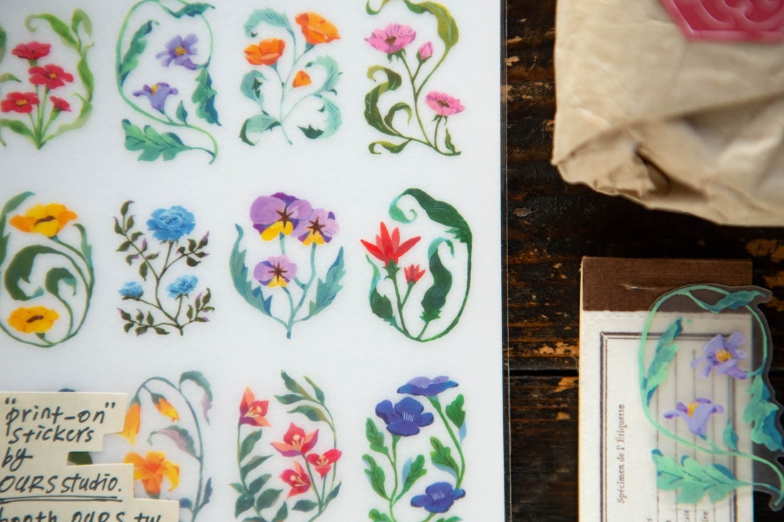 OURS Transfer Stickers - Wayfarer's Journal