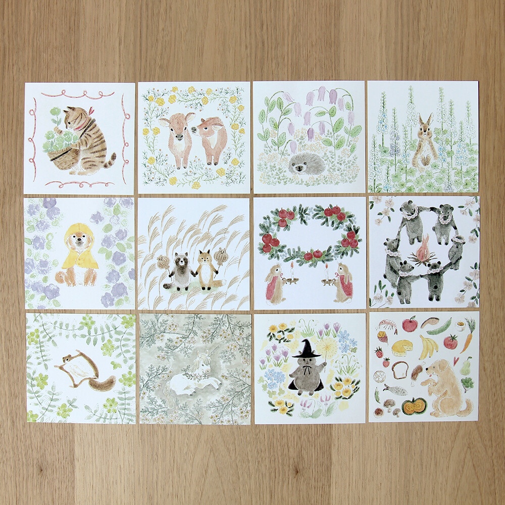 4Legs Memo Paper Set 96 Sheets - Animals