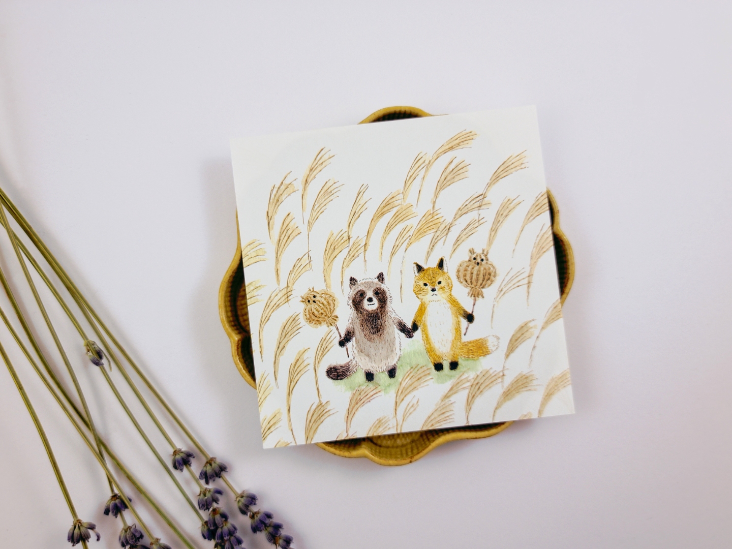 4Legs Memo Paper Set 96 Sheets - Animals