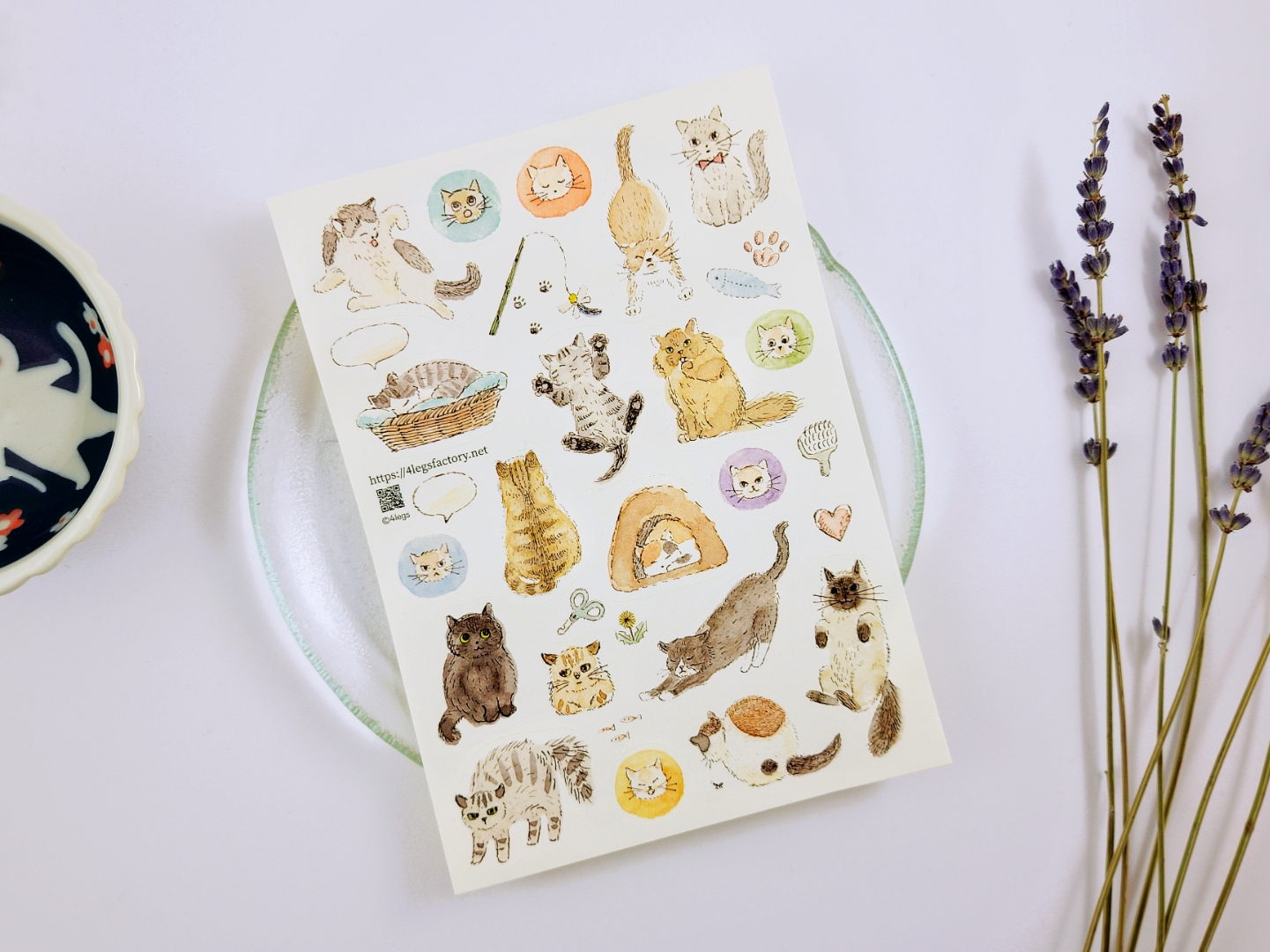 4Legs Stickers - Cat