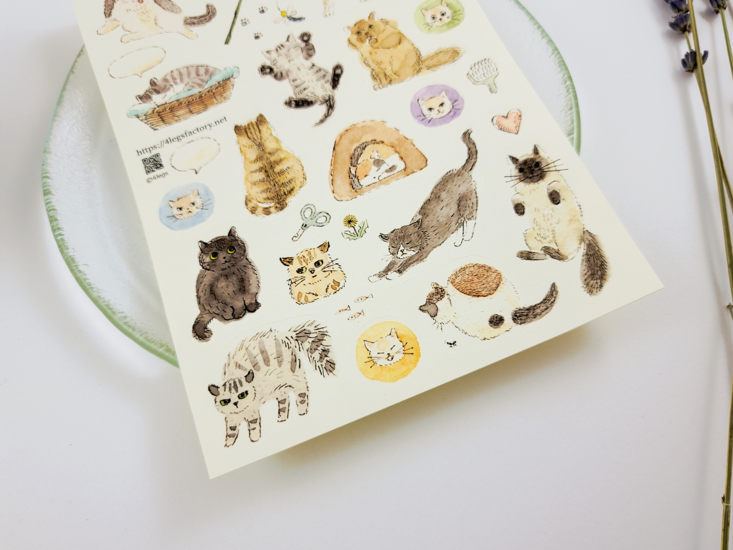 4Legs Stickers - Cat