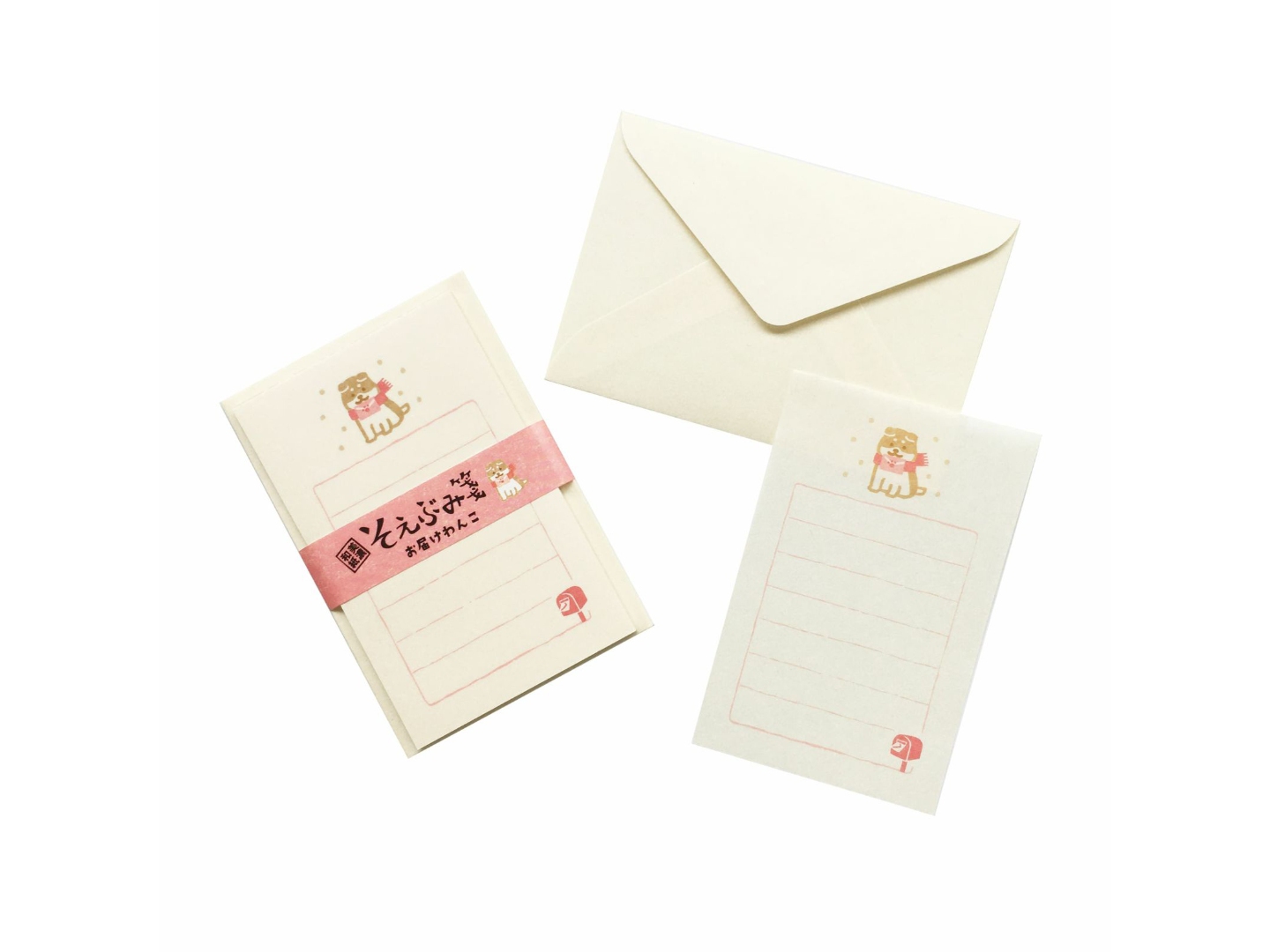 Furukawa Paper Winter Letter Set - Delivery Dog
