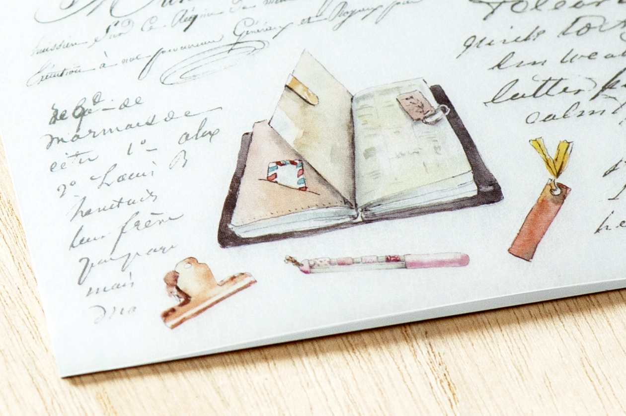 MU Print-On Transfer Stickers 238 - My Dear Journal