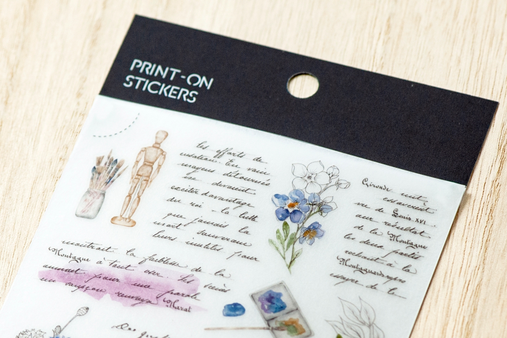 Pre-Order MU Print-On Transfer Stickers 239 - Art Room