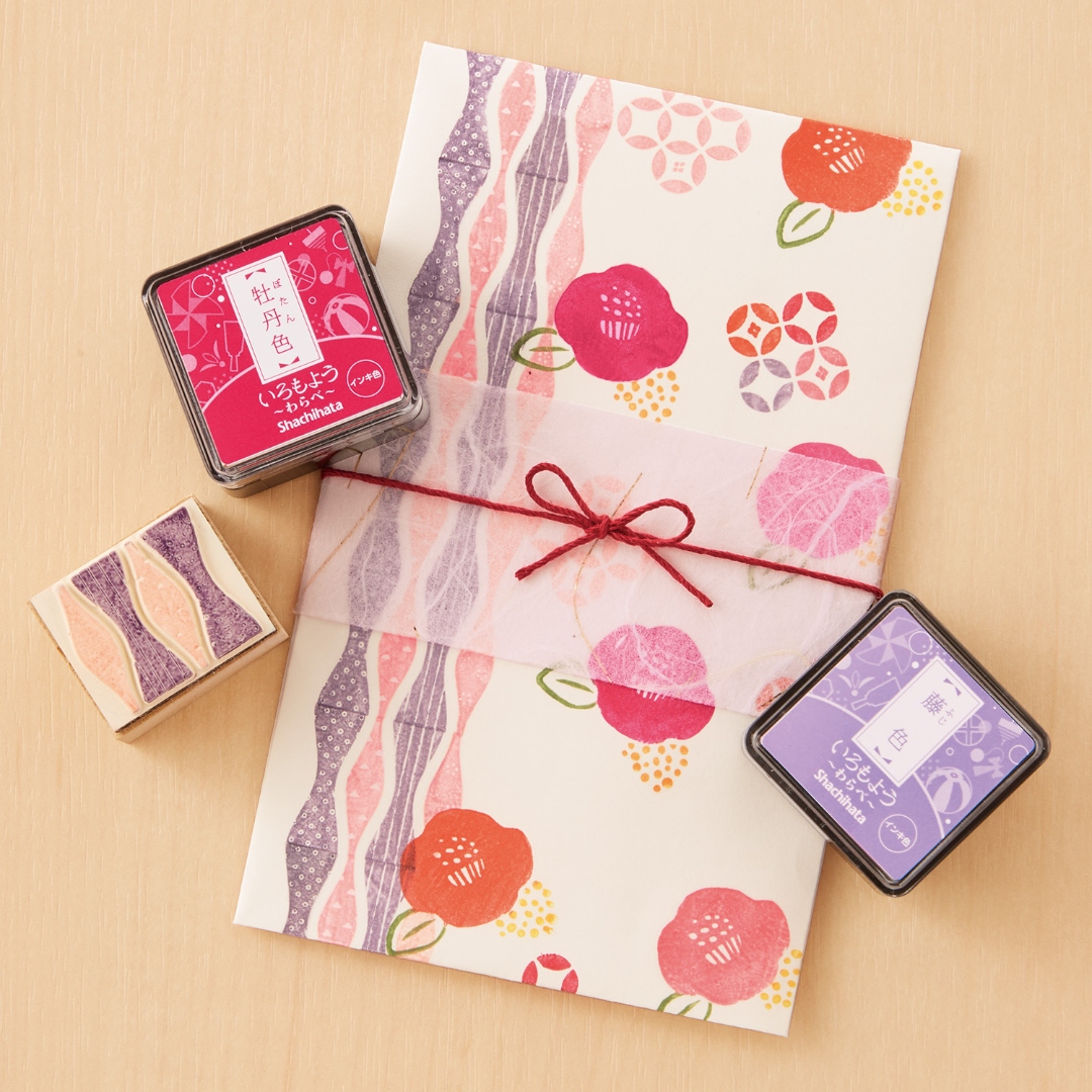 Shachihata Iromoyo Mini Ink Pad - Chestnut Brown