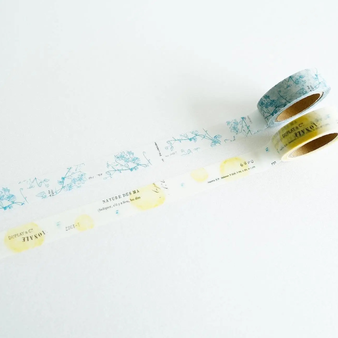 Yohaku Washi Tape Y130 - Clematis