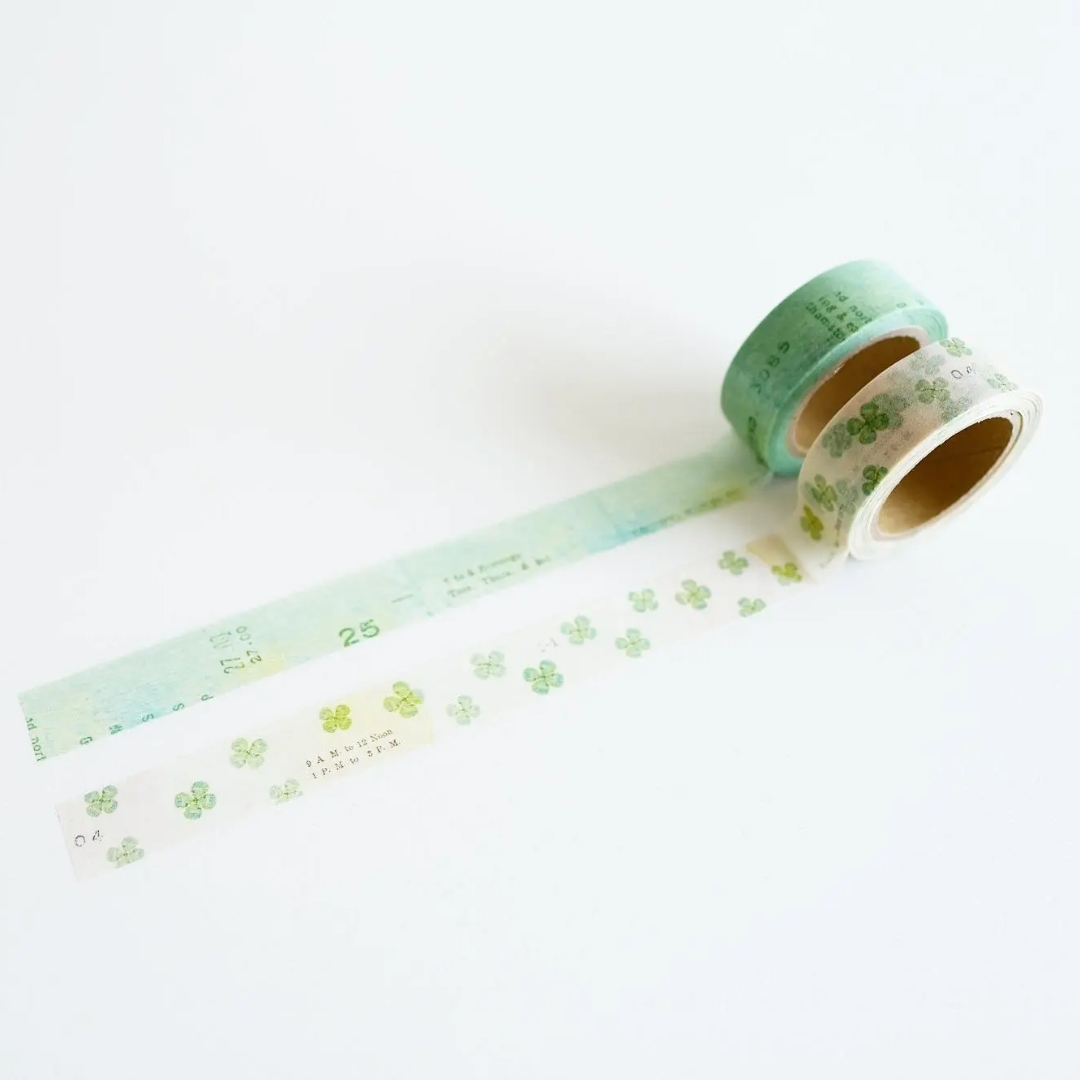 Yohaku Washi Tape Y131 - Midorinooka