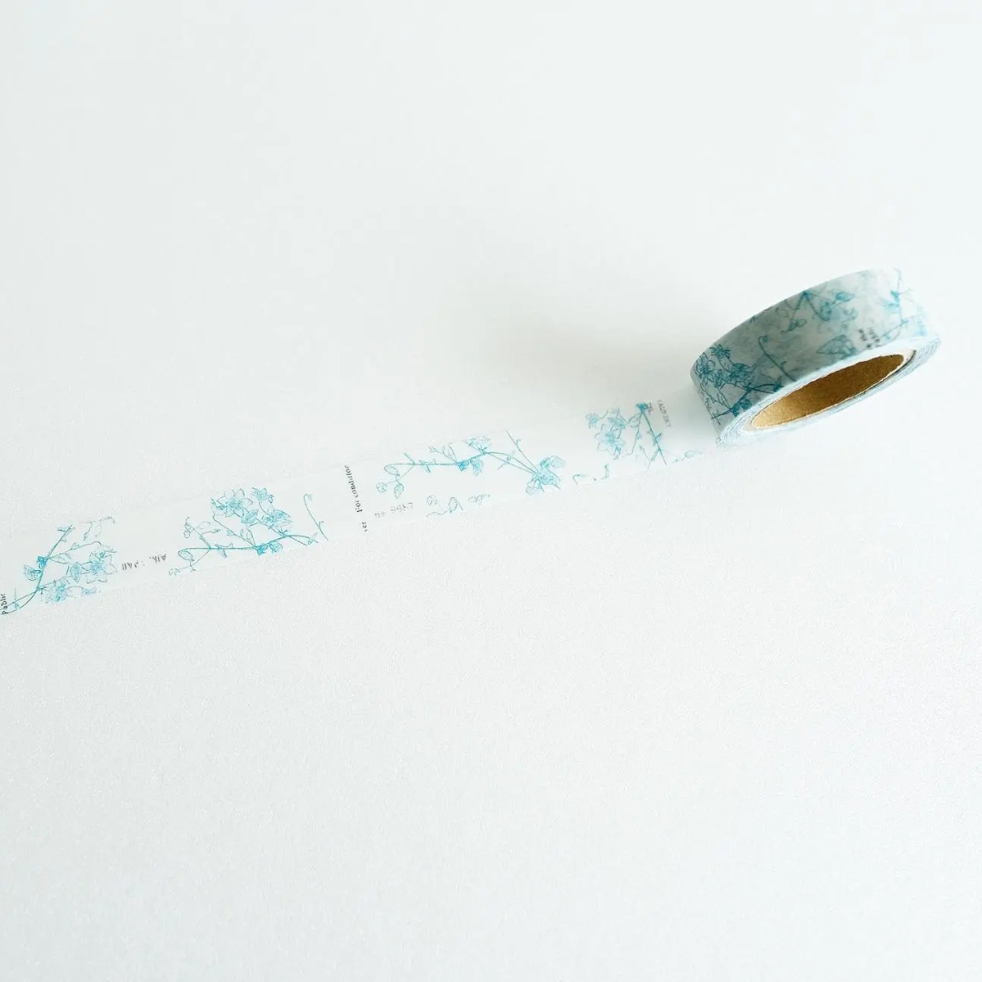 Yohaku Washi Tape Y130 - Clematis