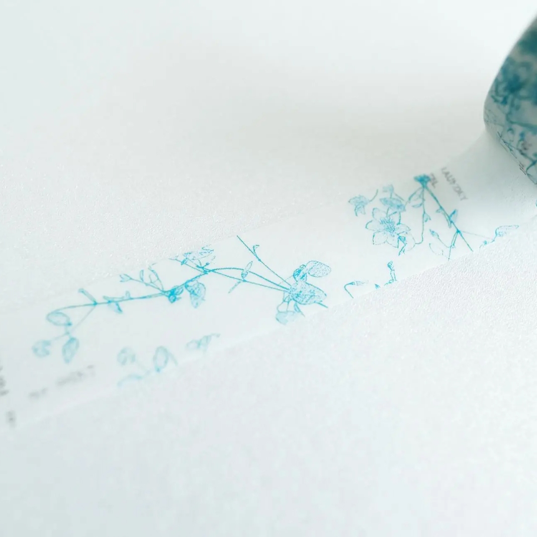 Yohaku Washi Tape Y130 - Clematis
