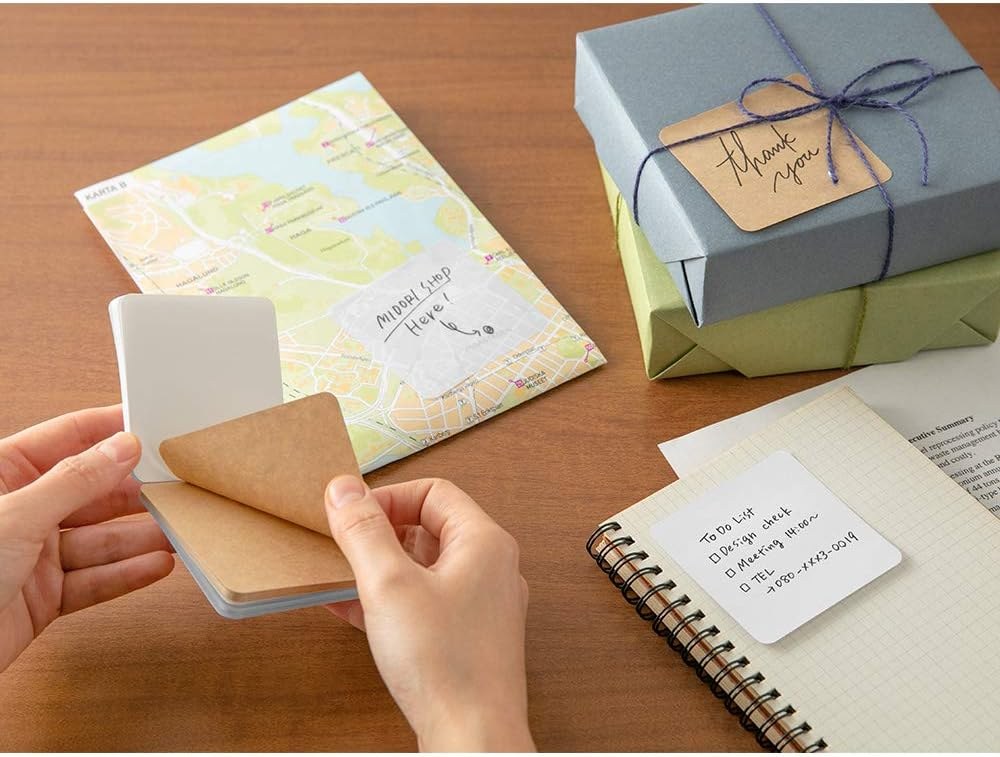 Midori Sticky Notes - Plain