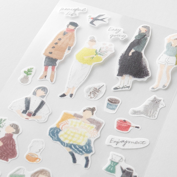 Midori Planner Stickers 2 Sheets - Fashion