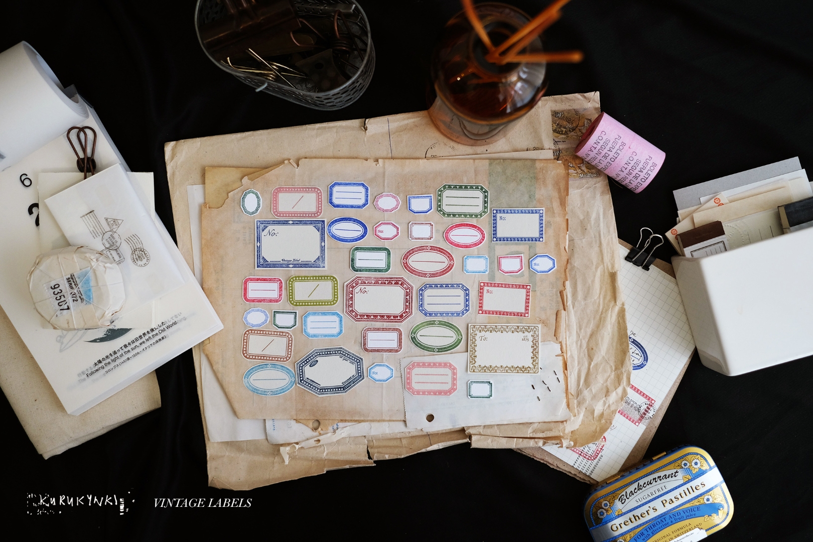 Kurukynki Label Stamp - Small