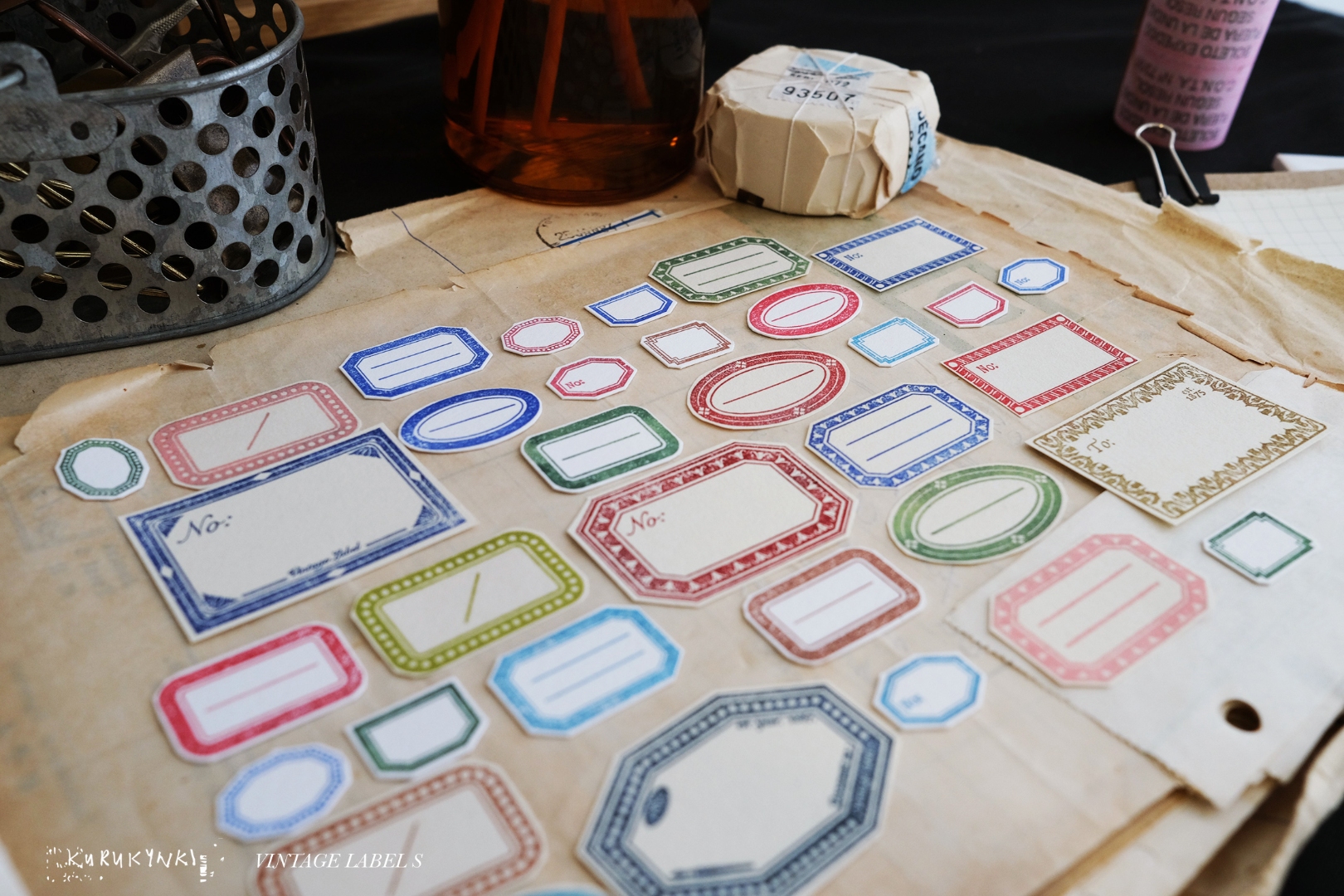 Kurukynki Label Stamp - Small