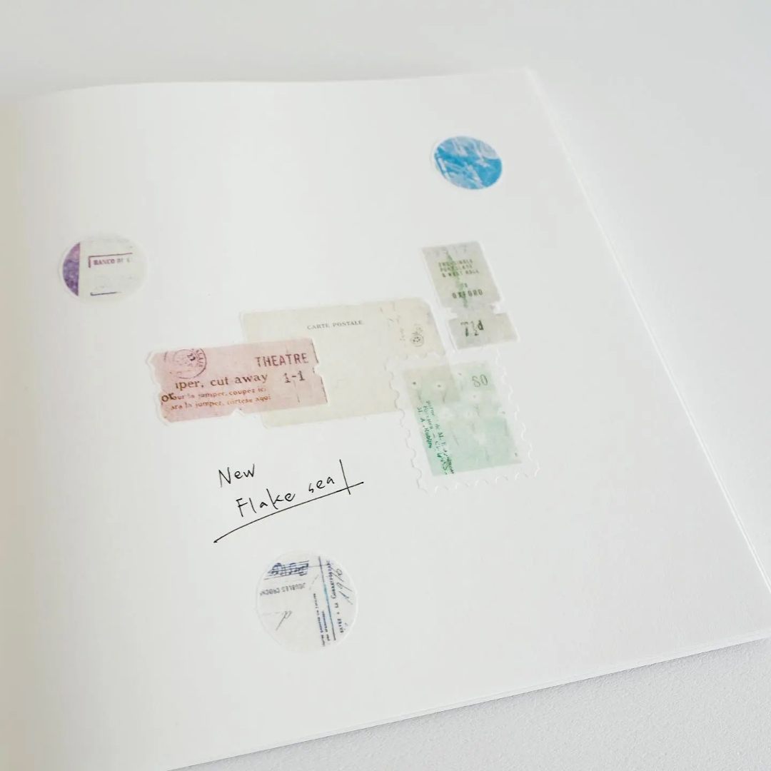 Yohaku Flake Stickers F012 - Collage