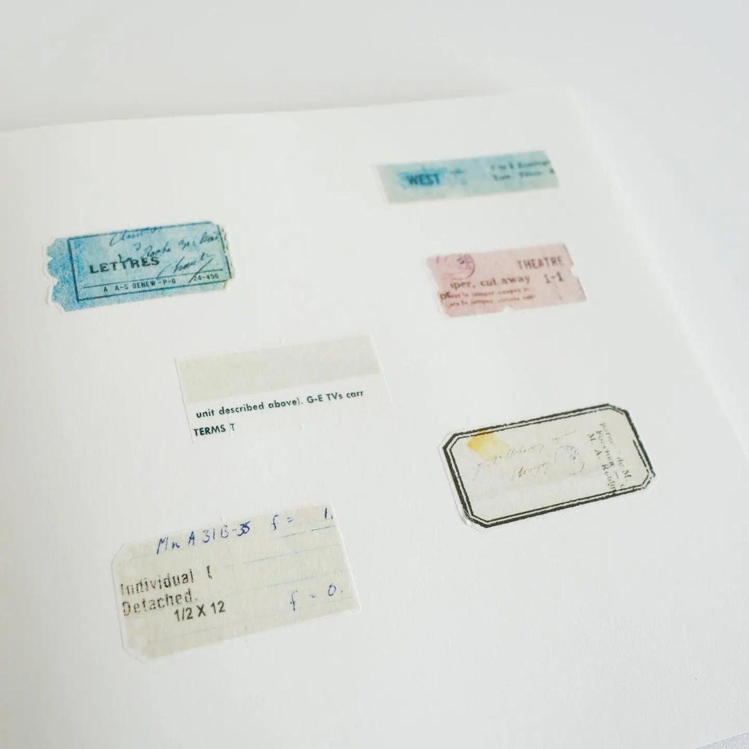 Yohaku Flake Stickers F012 - Collage