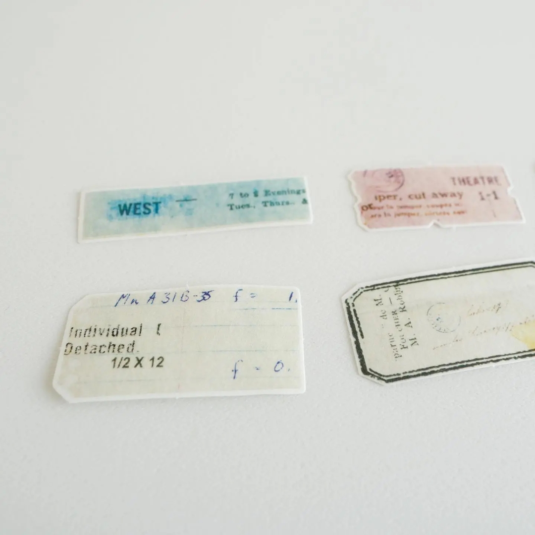 Yohaku Flake Stickers F012 - Collage