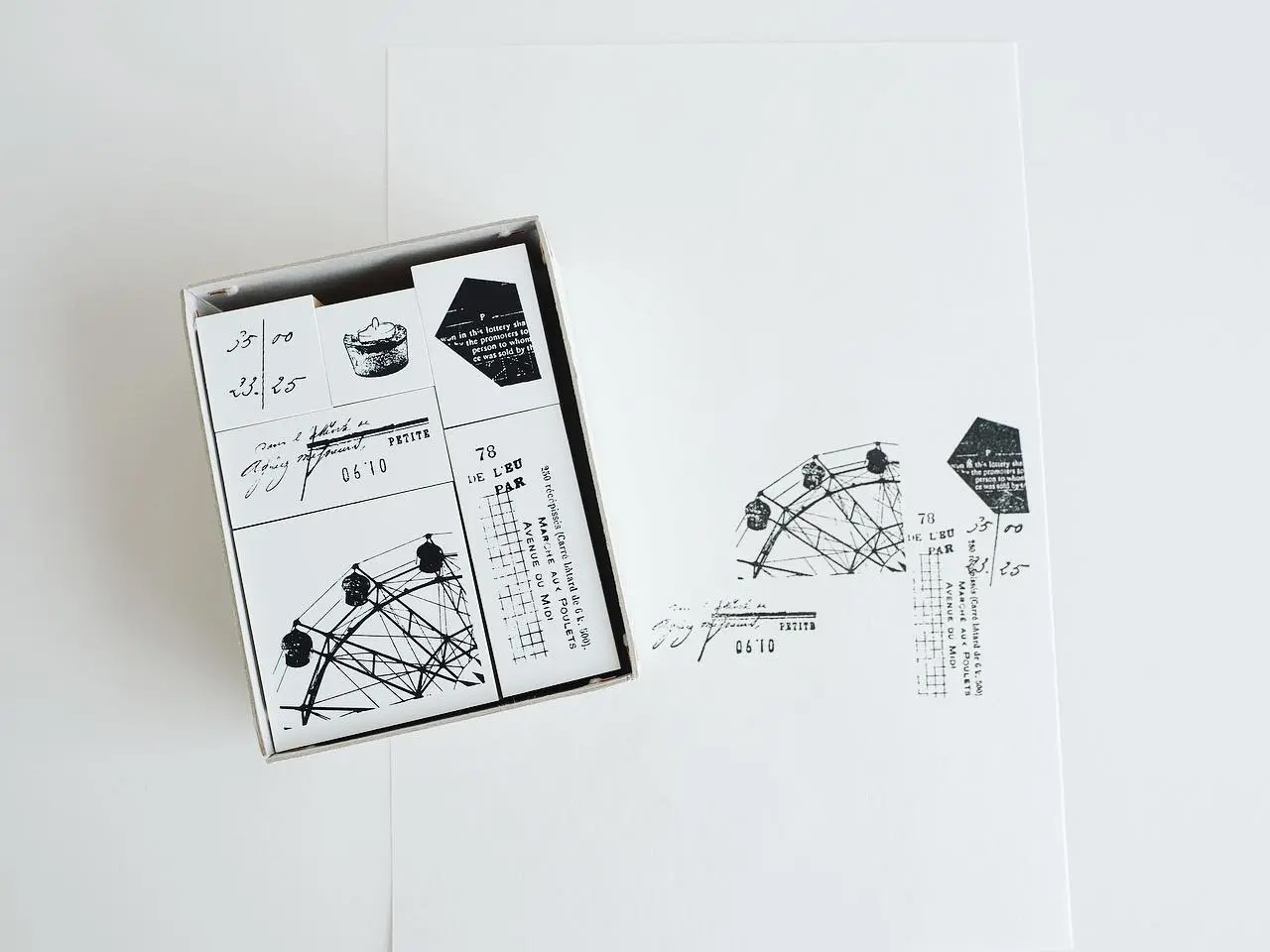 Yohaku Stamp S068 - Tabidachi