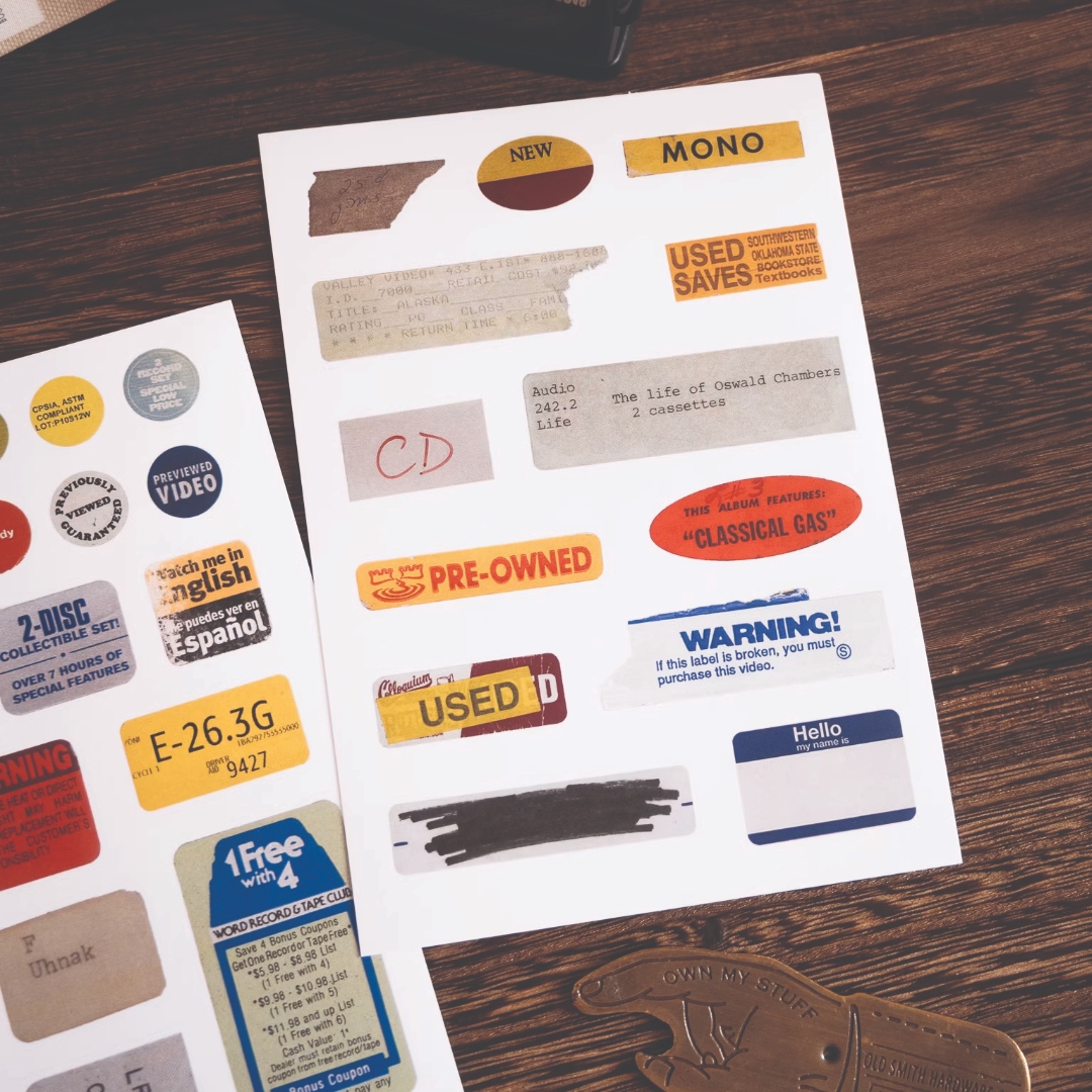 Jr.journal Stickers - Price Tags