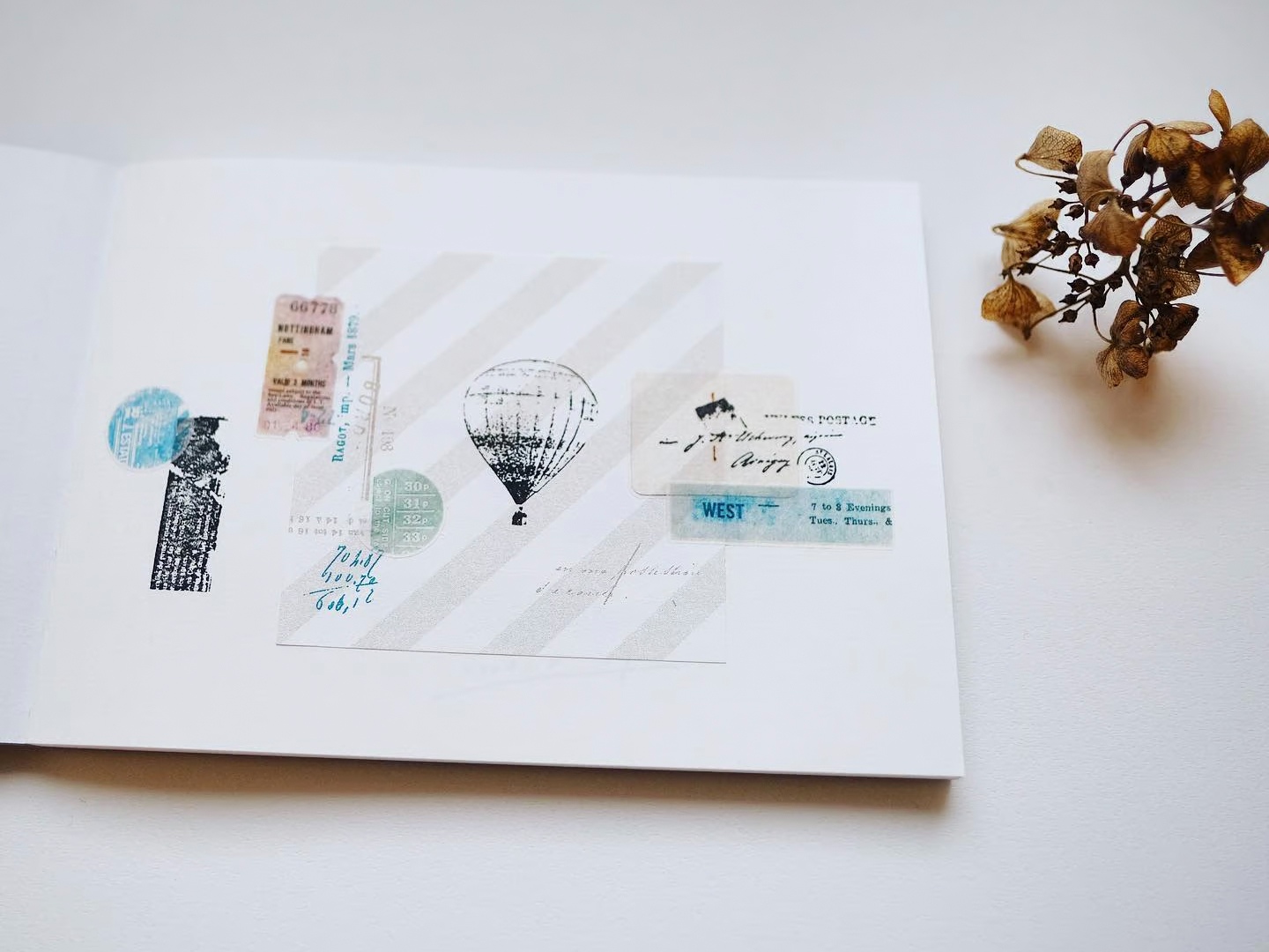 Yohaku Stamp S076 - Journal