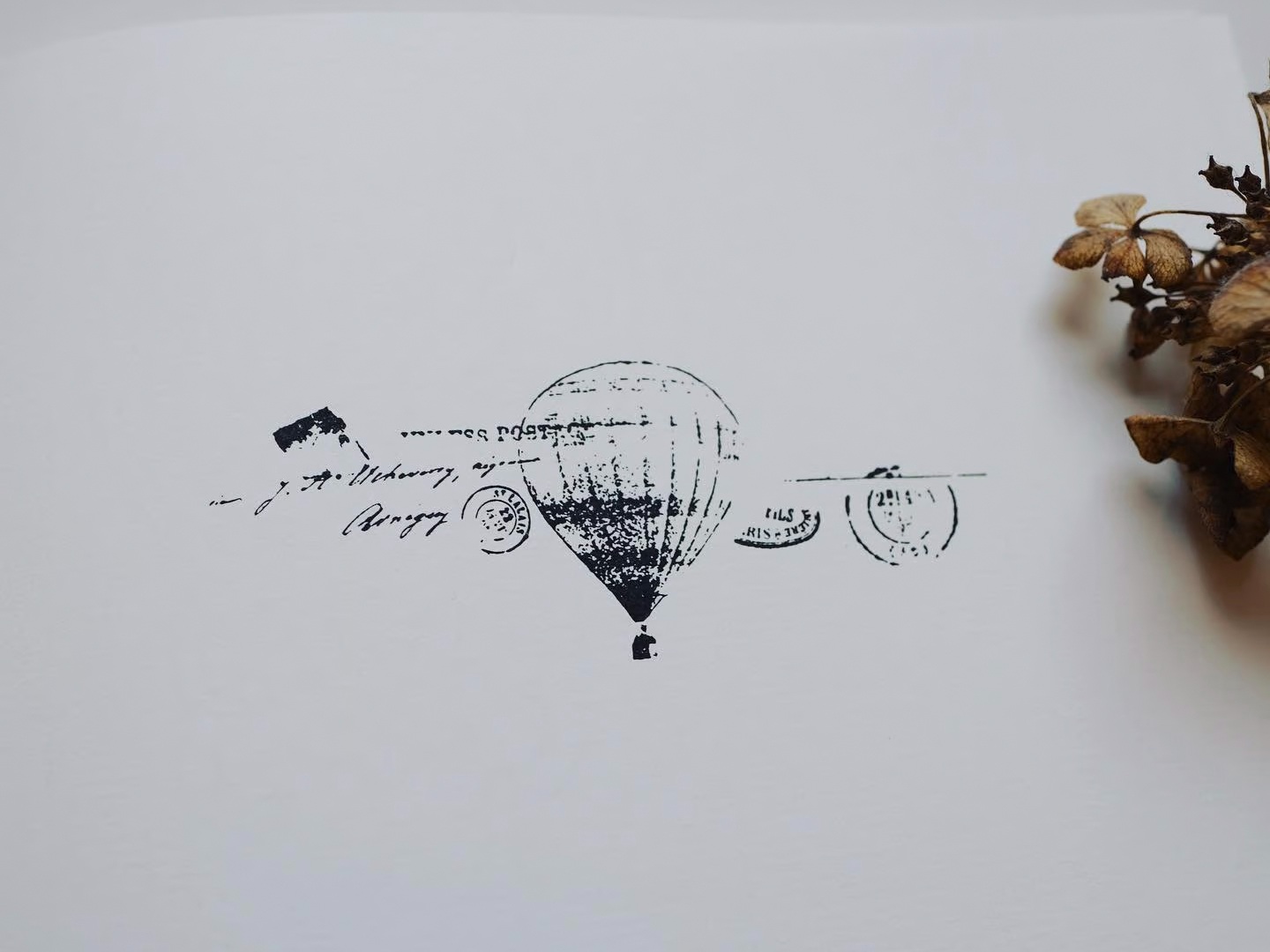 Yohaku Stamp S076 - Journal