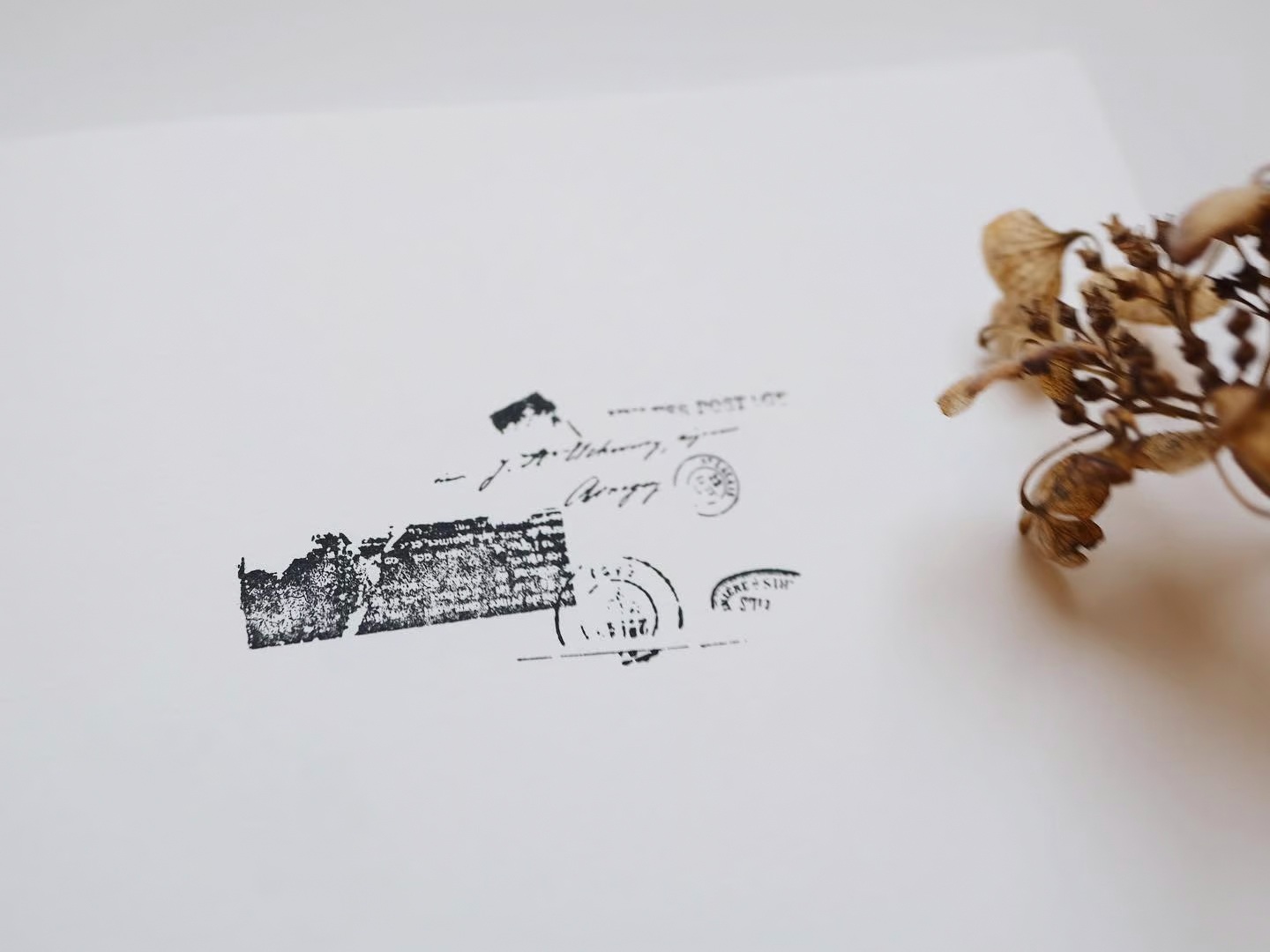 Yohaku Stamp S076 - Journal