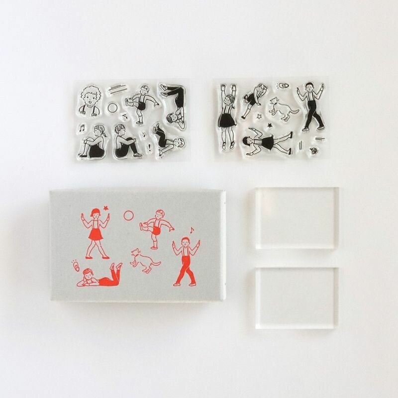 Mizushima x Masuko Eri Stamp Set - Children