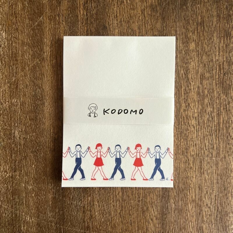 Mizushima x Masuko Eri Memo Pad - Children Dancing