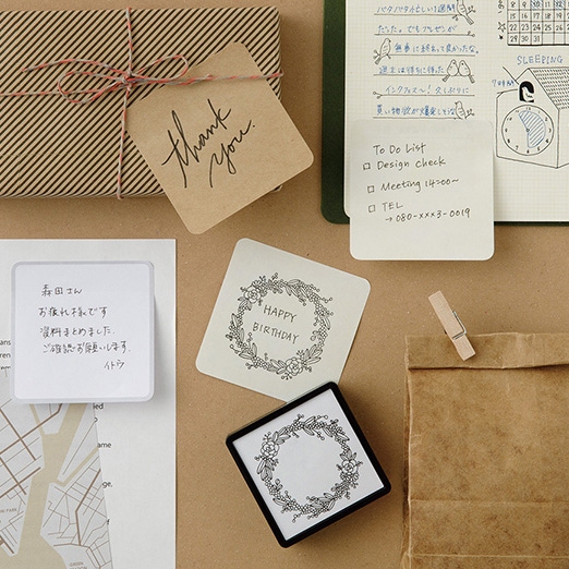 Midori Sticky Notes - Natural