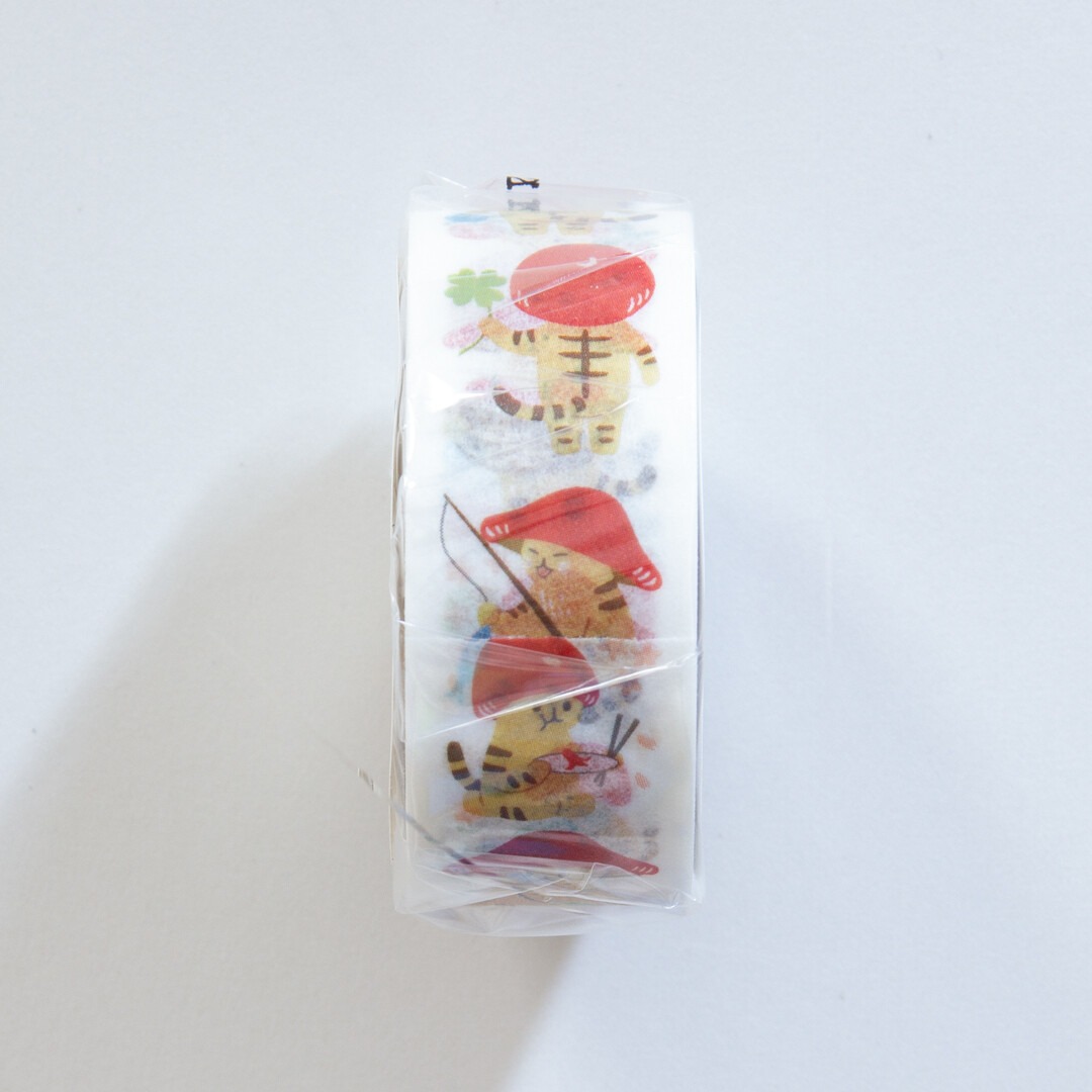 4Legs Washi Tape - Mushroom Cat