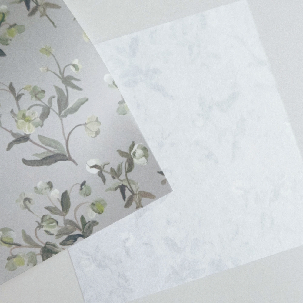 EL COMMUN Square Memo Pad - Apple