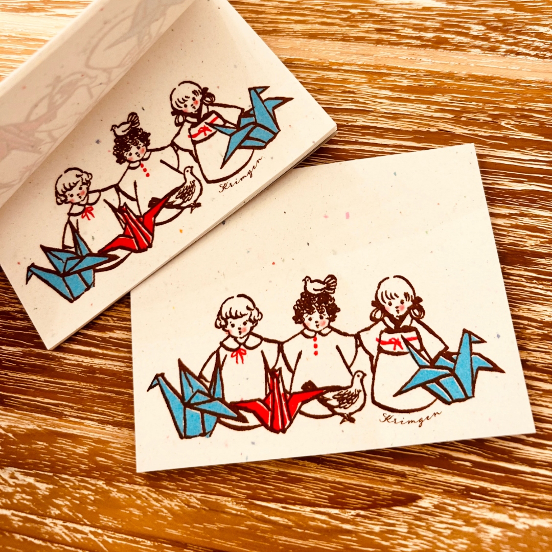 Krimgen Notepad - Origami Crane