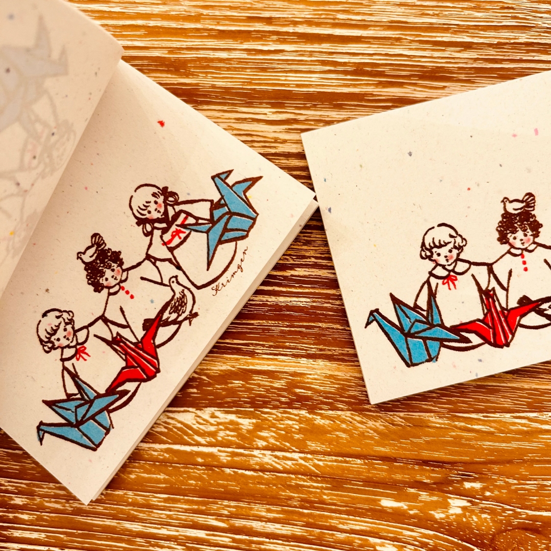 Krimgen Notepad - Origami Crane