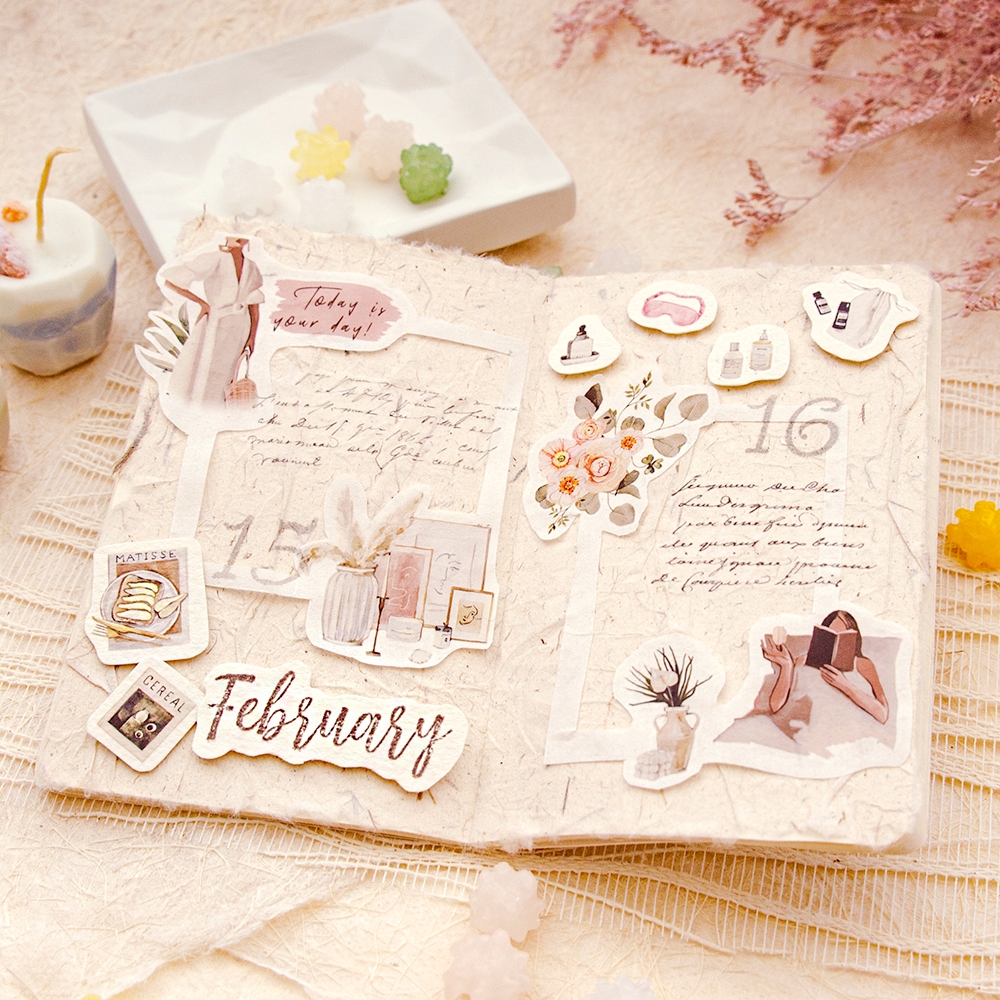 MU Print-On Transfer Stickers 244 - Self Care