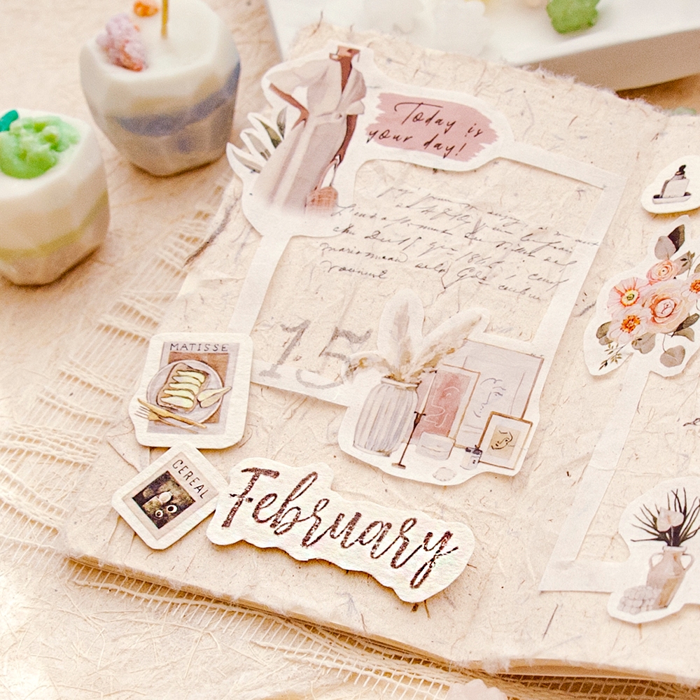 MU Print-On Transfer Stickers 244 - Self Care