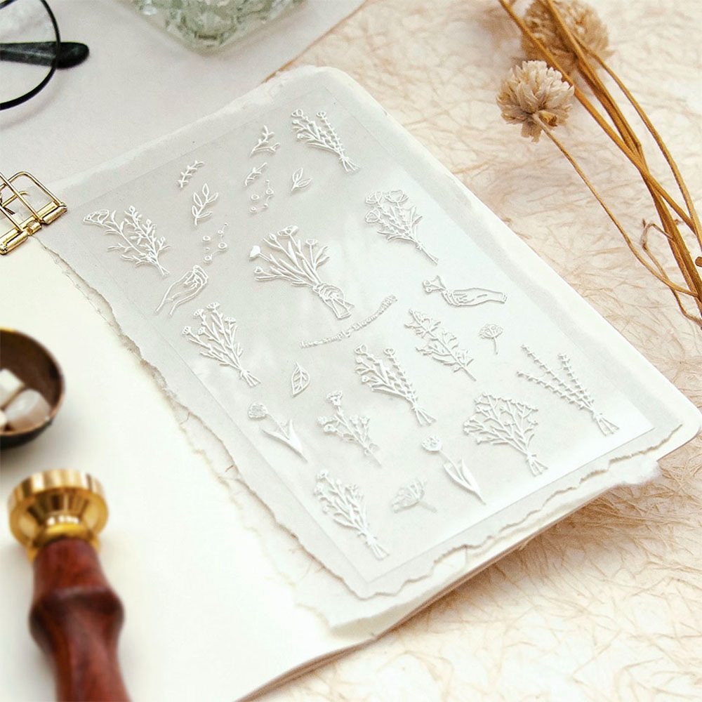 MU Pop-Up Sticker White - No.7