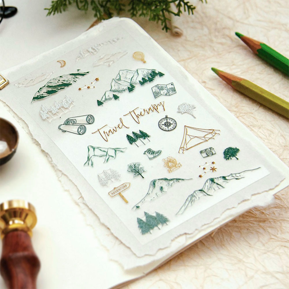 MU Pop-Up Sticker Mountains - No.8